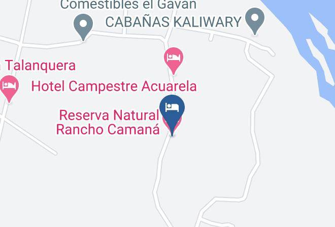 Restrepo - Reserva Natural Rancho Camana Maps