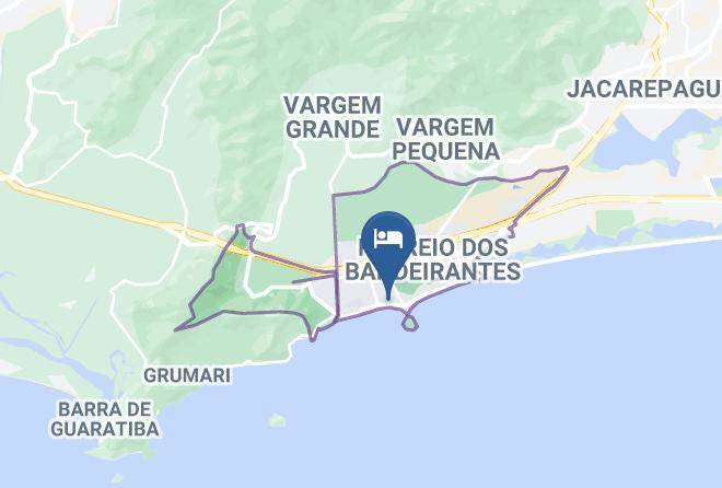 Rio De Janeiro Recreio Dos Bandeirantes - Reserva Pontal Beach Maps