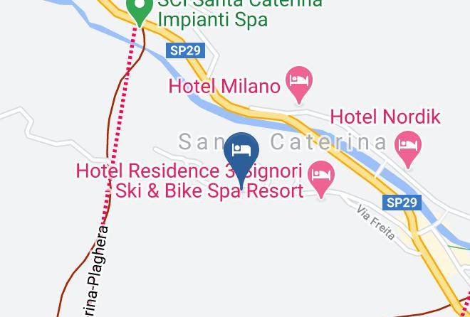 Sondrio - Residence 13 Cime Maps