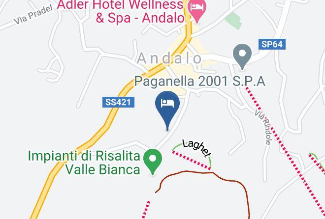 Trento - Residence 2000 Andalo Maps