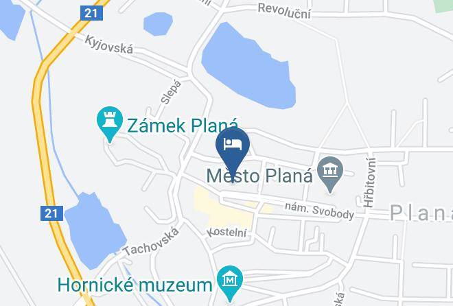 Residence 22 Plana U Marianskych Lazni Map