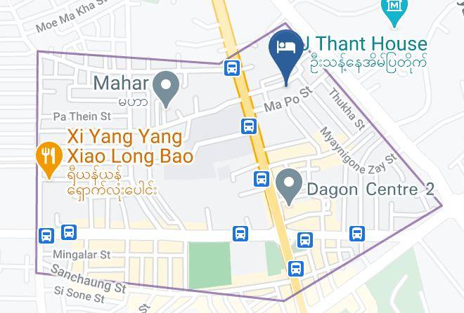 Yangon West - Residence 26 Maps