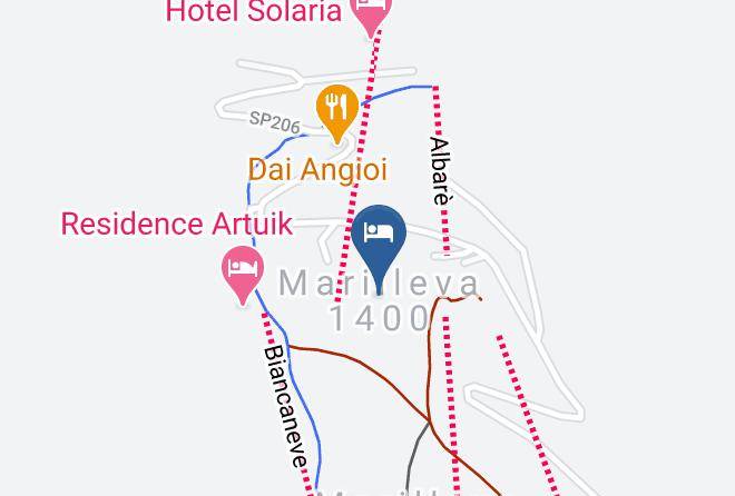 Trento - Residence Abete Maps