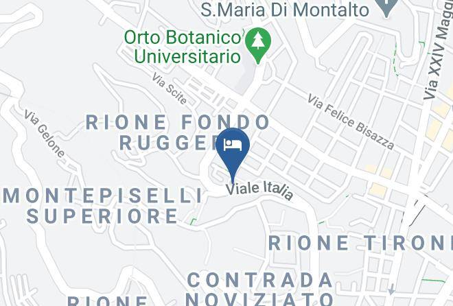 Messina - Residence Acqua Del Conte Maps
