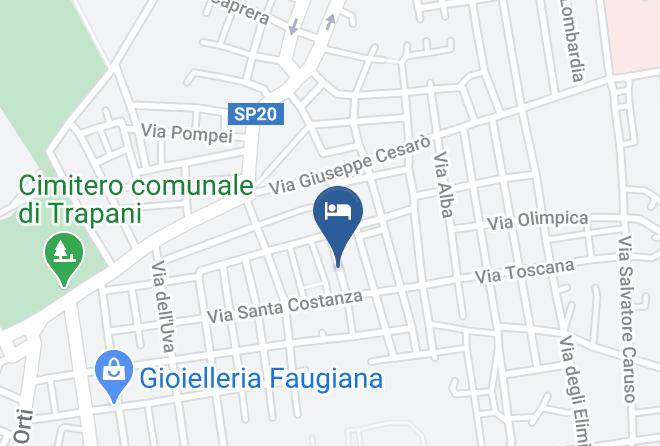 Trapani - Residence Acquaro Maps