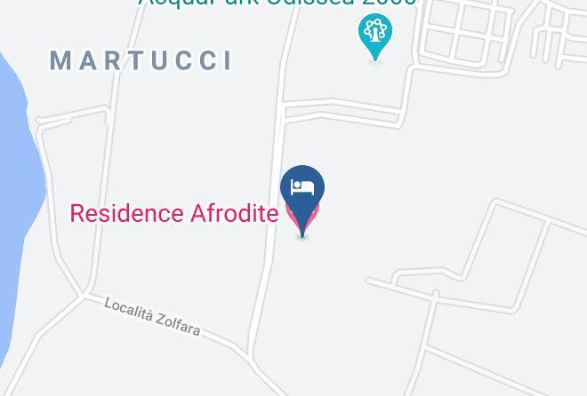 Cosenza - Residence Afrodite Maps