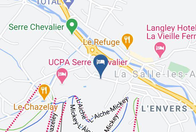 Hautes Alpes - Residence Aigle Noir Maps