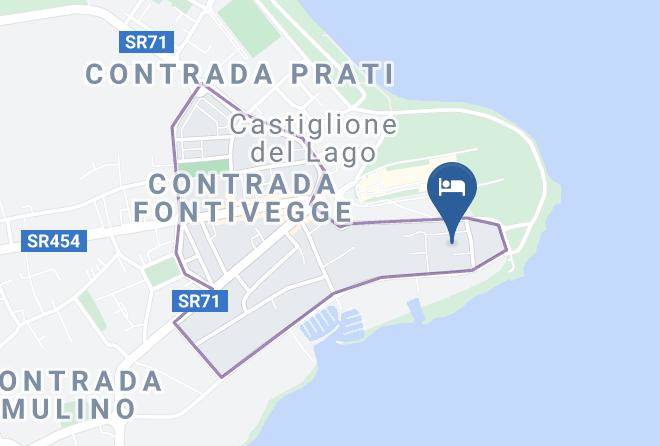 Perugia - Residence Al Lago Maps