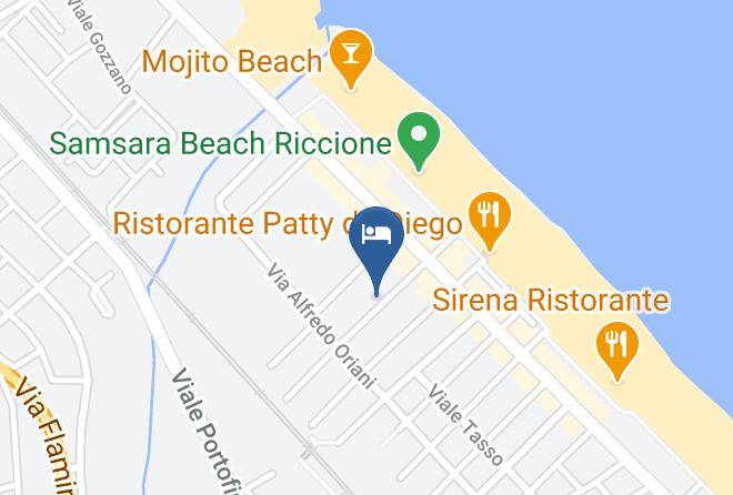 Rimini - Residence Alba Maps