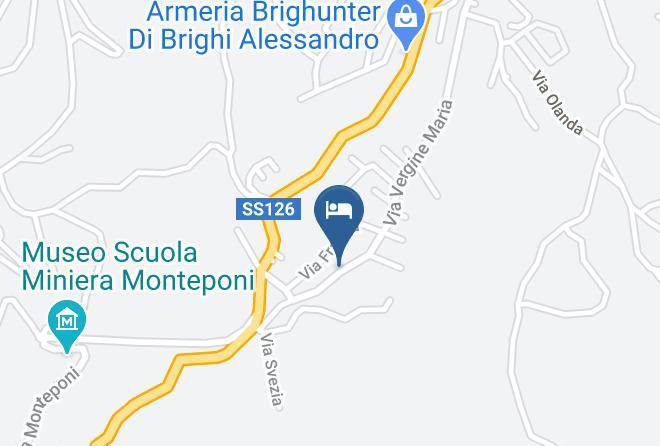 Province Of South Sardinia - Residence Alba Sarda Maps