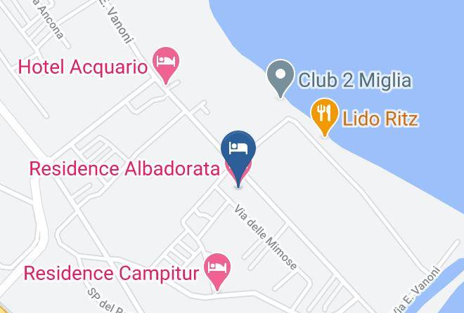 Campobasso - Residence Albadorata Maps