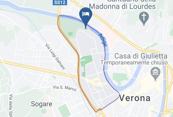 Verona - Residence All'adige Maps