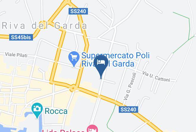 Trento - Residence Alle Palme Maps
