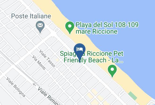 Rimini - Residence Altea Maps