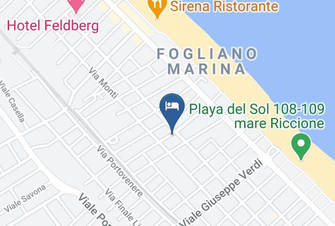 Rimini - Residence Altomare Maps
