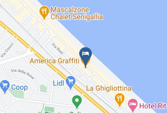 Ancona - Residence America Maps