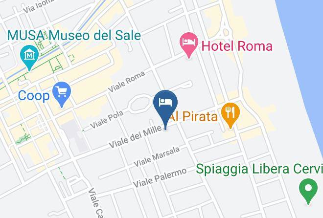 Ravenna - Residence Andrea Doria Maps