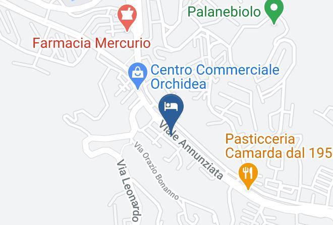 Messina - Residence Annunziata Maps