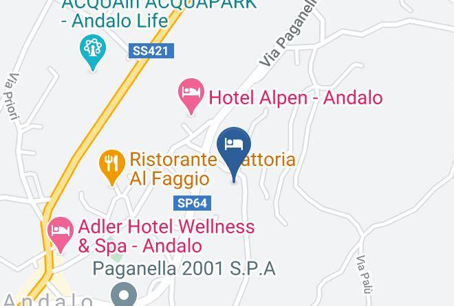Trento - Residence Antares Maps