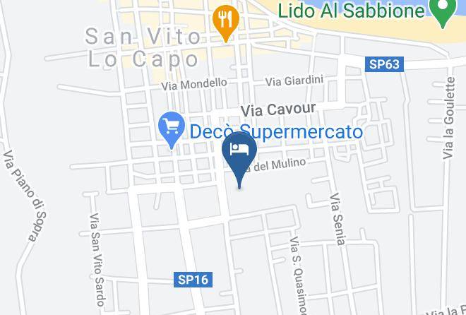 Trapani - Residence Antico Baglio Maps