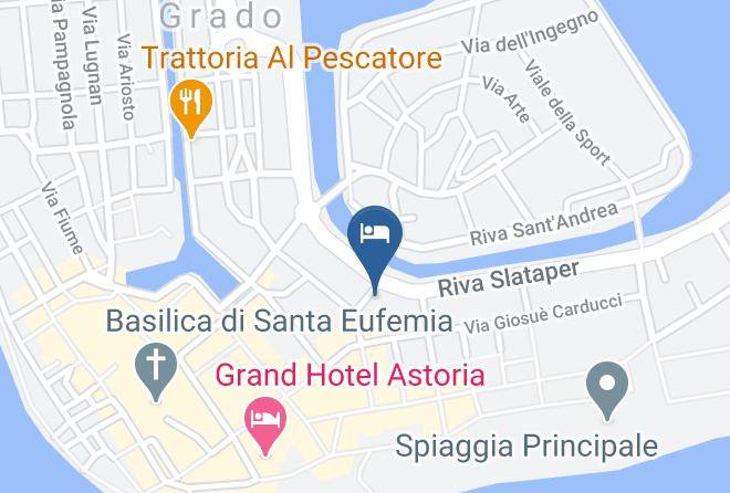 Gorizia - Residence Aprilia Maps