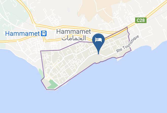 Tunisia - Residence Arabesque Maps
