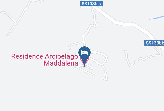 Sassari - Residence Arcipelago Maddalena Maps