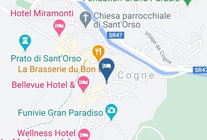 Aosta - Residence Au Vieux Grenier Maps