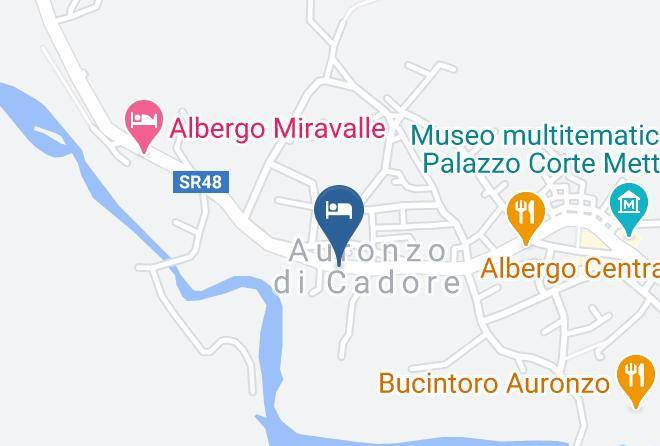 Belluno - Residence Auronzo Maps
