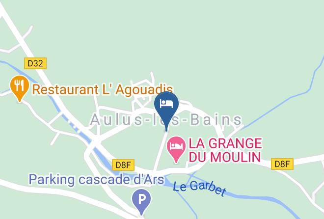 Ariege - Residence Aux Volets Bleus D'aulus Maps