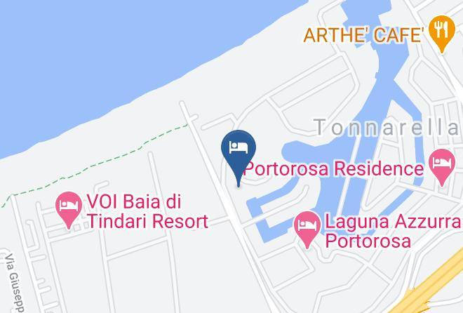 Messina - Residence Baia Dei Delfini Maps