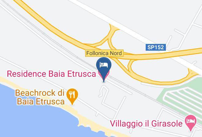 Leghorn - Residence Baia Etrusca Maps