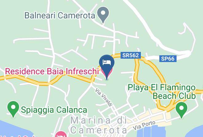 Salerno - Residence Baia Infreschi Maps