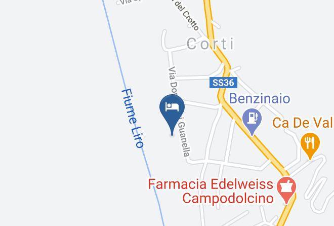 Sondrio - Residence Baita Dei Pini Maps
