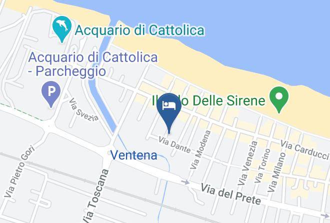 Rimini - Residence Baltic Maps