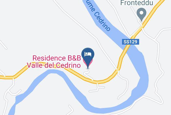 Nuoro - Residence B&b Valle Del Cedrino Maps