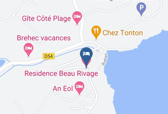 Cotes D Armor - Residence Beau Rivage Maps