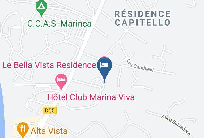 Southernsica - Residence Bella Vista Maps