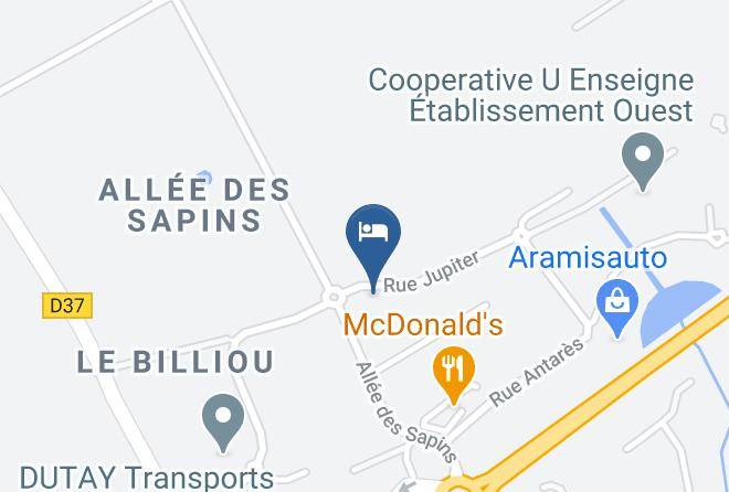 Loire Atlantique - Residence Belleetoile Maps