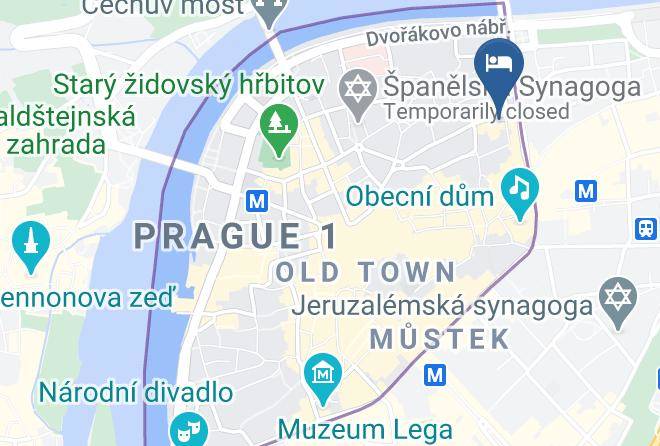Prague - Residence Bene Maps