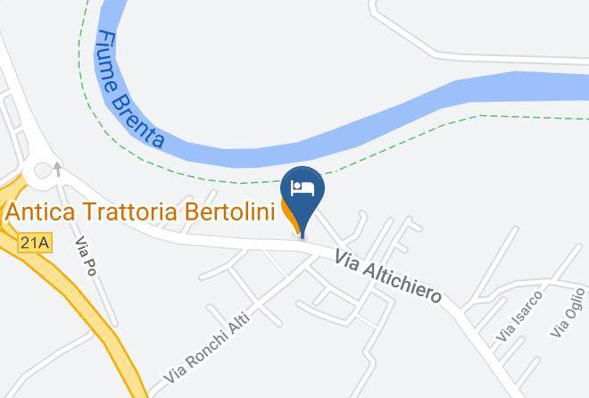 Padua - Residence Bertolini Maps
