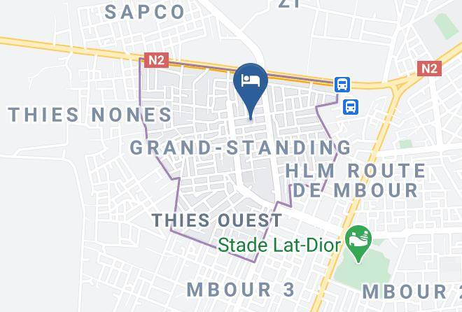 Keur Moussa - Residence Blue Maps