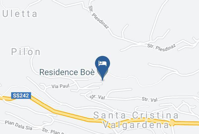 Bolzano - Residence Boe Maps