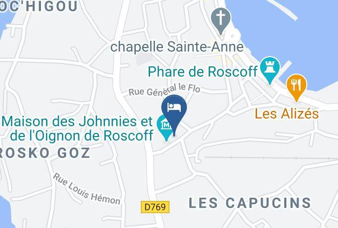 Finistere - Residence Brizeux Maps