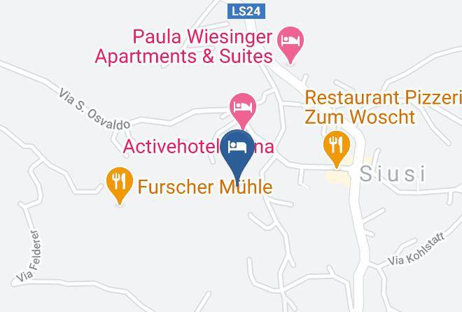 Bolzano - Residence Burghof Maps