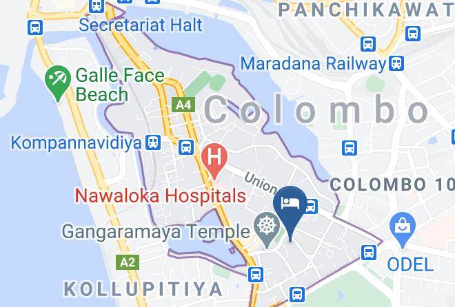Colombo - Uga Residence Maps