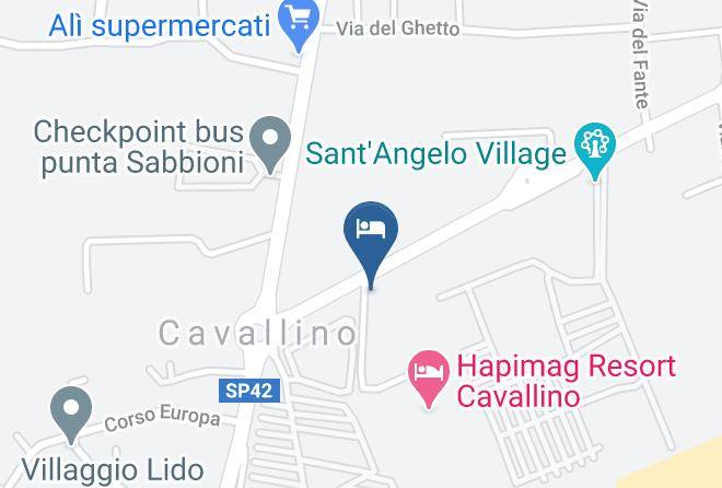 Residence Ca' D'oro Map