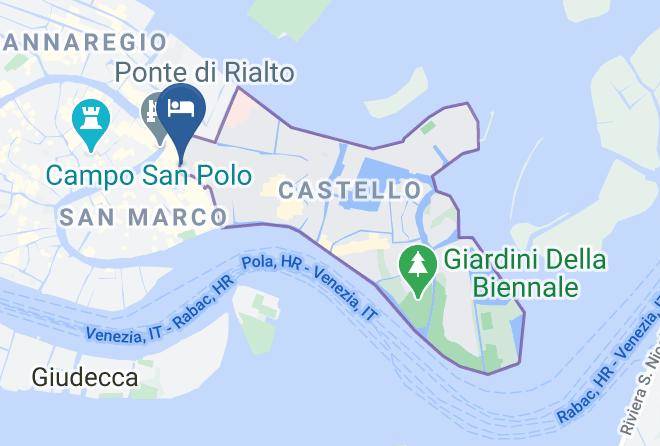 Venice - Residence Ca' Foscolo Maps