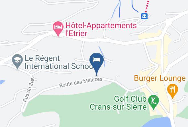 Sierre - Residence Caddies Maps