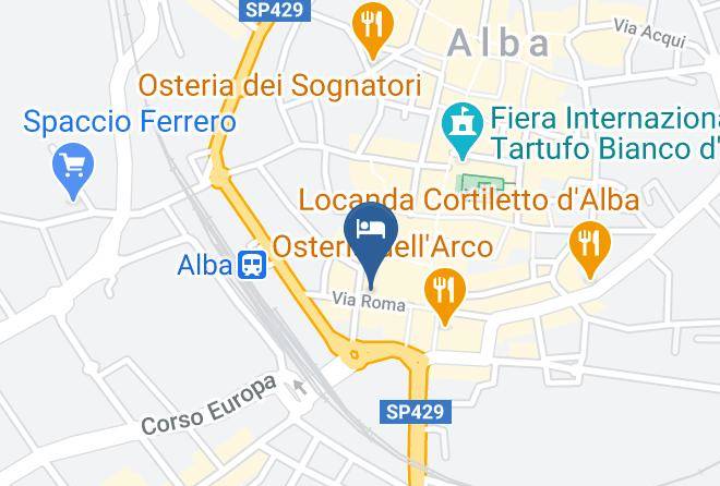 Cuneo - Residence Caffe Savona Maps